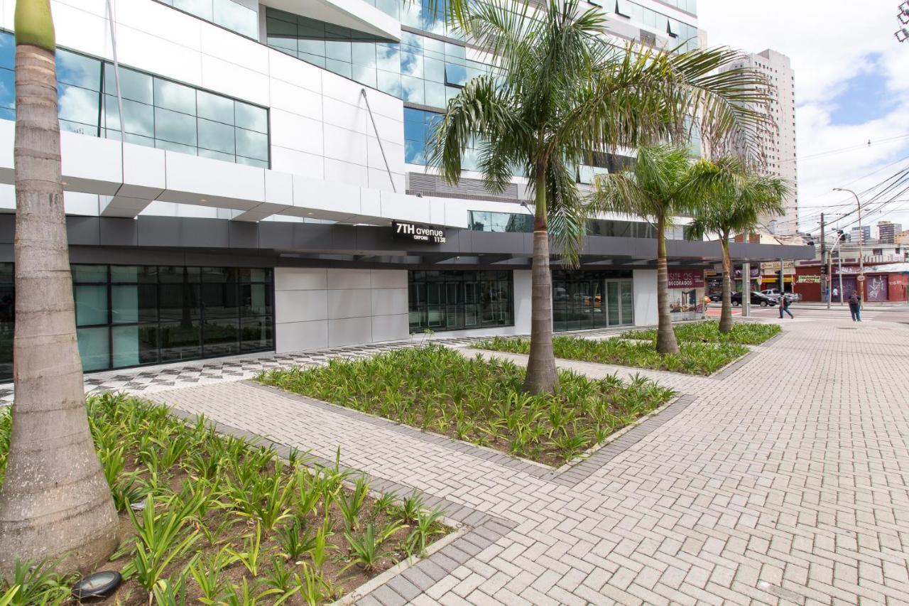 Studio 7Th Avenue - Alto Com Sacada - 7Th040 Lägenhet Curitiba Exteriör bild