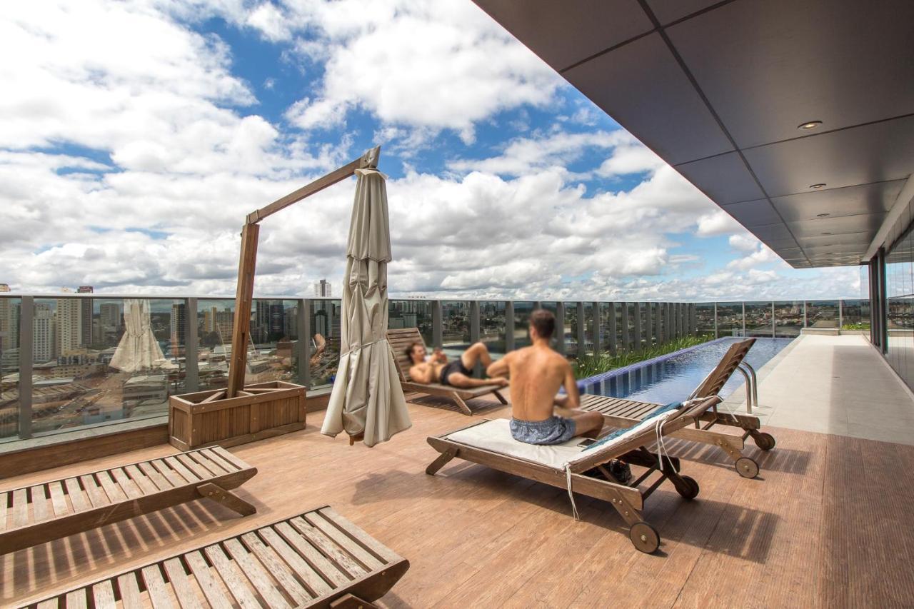 Studio 7Th Avenue - Alto Com Sacada - 7Th040 Lägenhet Curitiba Exteriör bild